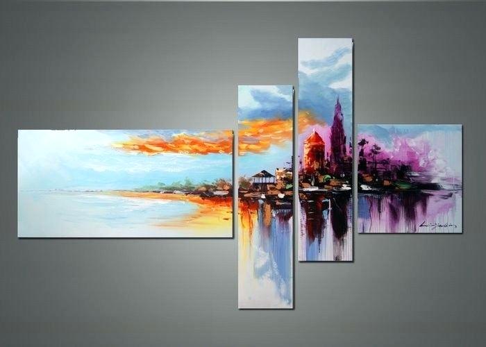 700x500 4 Piece Wall Decor Kitchen Canvas Wall Art 4 Piece Group Canvas - 4 Square Canvas Painting