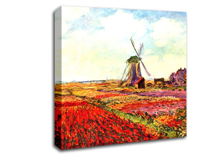 848x599 Tulips Of Holland Art Classic Square Panel Canvas Square Canvas - 4 Square Canvas Painting