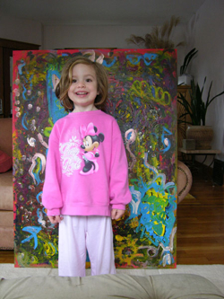 250x333 Trailer For Documentary About 4 Year Old Abstract Painter Boing - 4 Year Old Painting