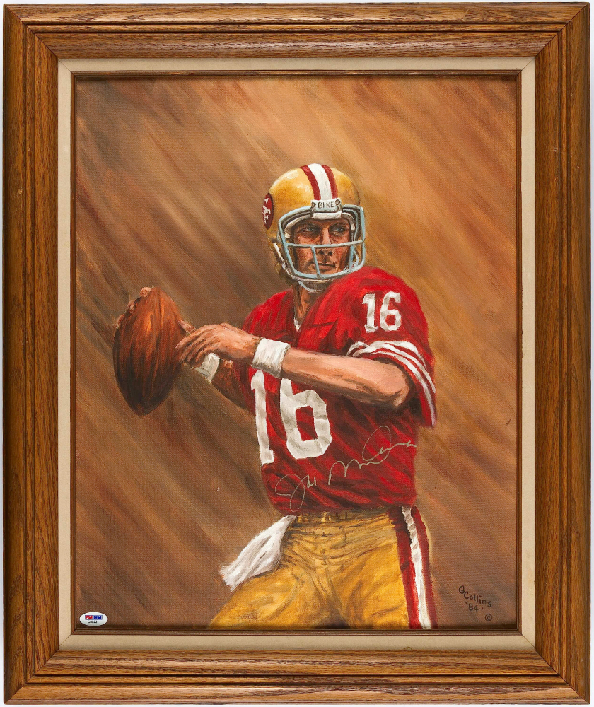 840x1000 Online Sports Memorabilia Auction Pristine Auction - 49ers Painting