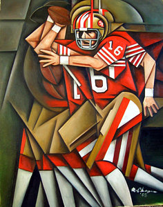 236x300 San Francisco 49ers Paintings Pixels - 49ers Painting