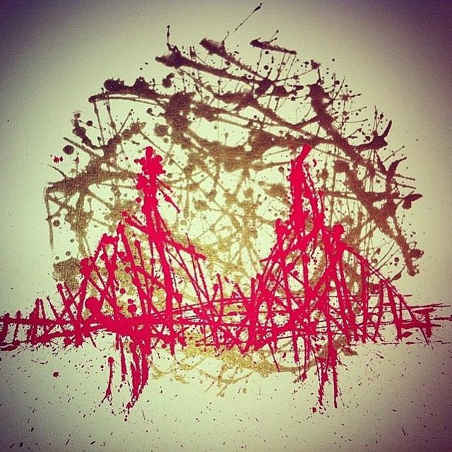 640x640 Sf 49ers Bay Bridge Painting By Sarah Torreblanca - 49ers Painting