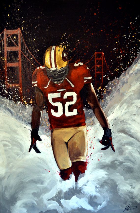 570x865 503 Best 49ers Images By Shoya Right On San Francisco - 49ers Painting
