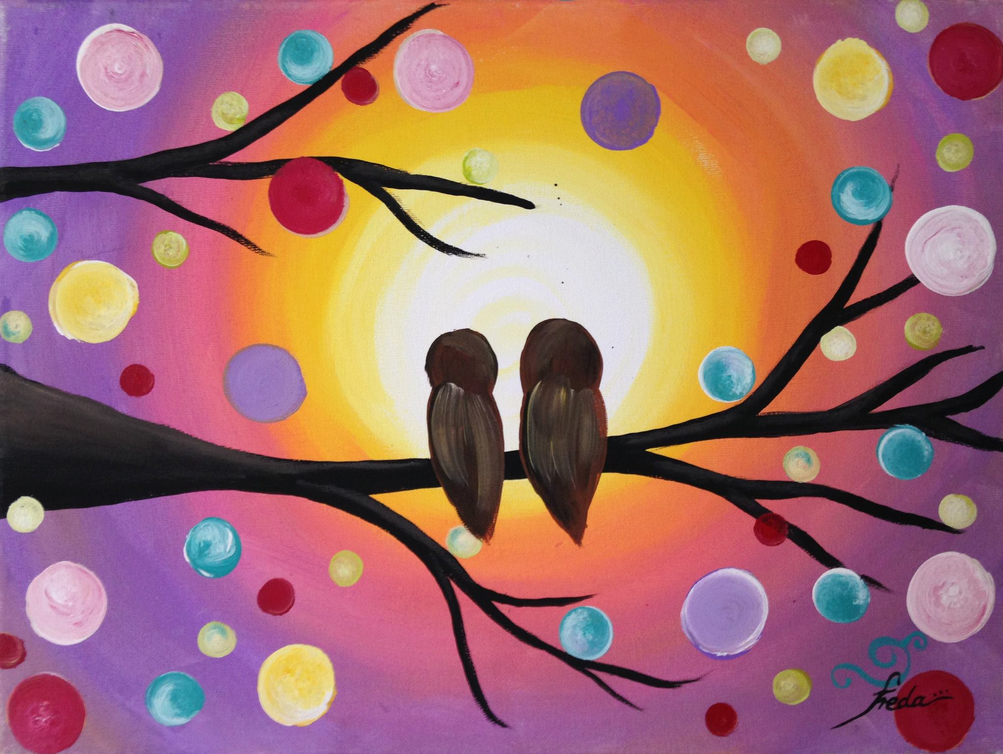 2048x1540 Family Painting Ages - 5 Painting