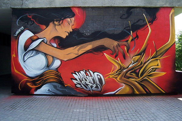 600x400 New Amazing Street Art Paintings Of 2013 - 5 Painting