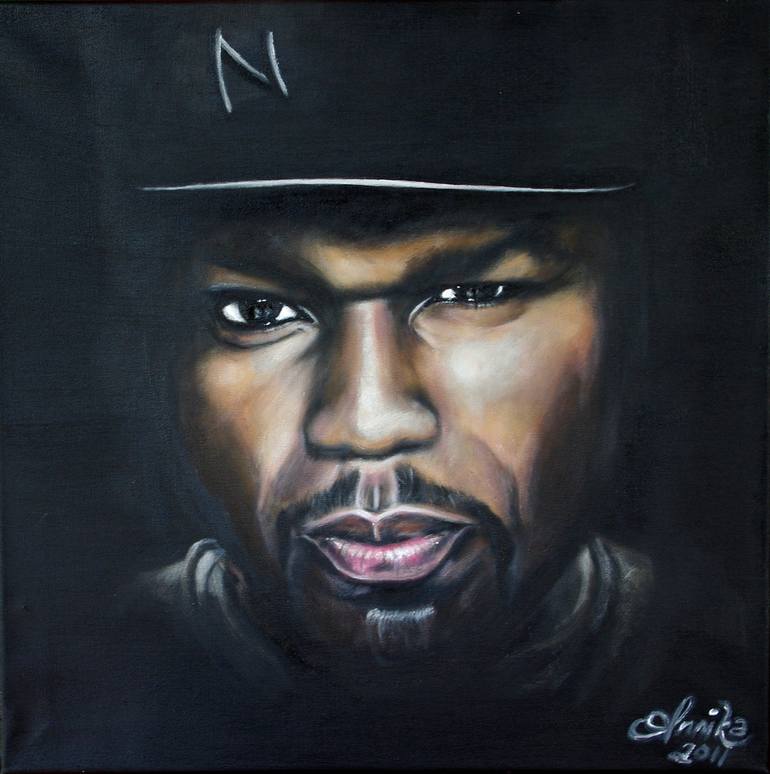 770x774 Saatchi Art 50 Cent Painting By Annika Geigel - 50 Cent Painting