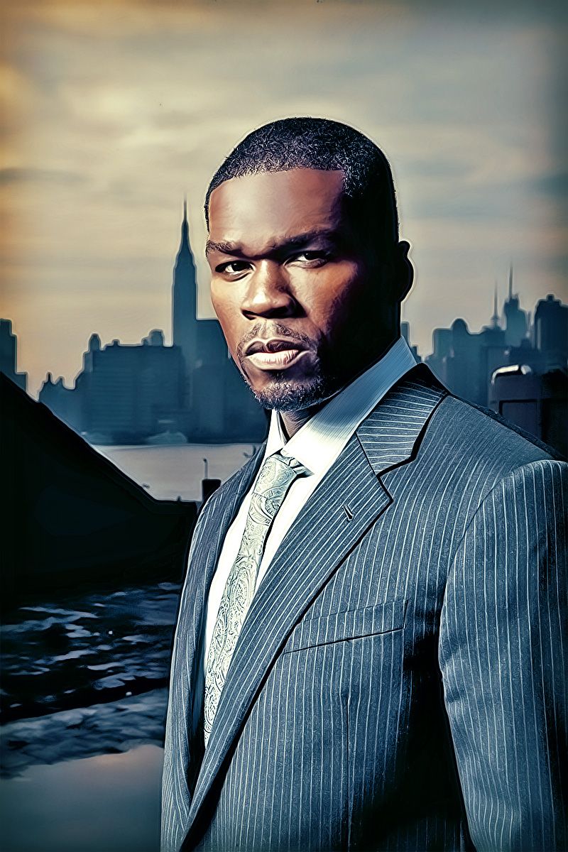 800x1200 Scrilla King Hiphop Artists Hiphop - 50 Cent Painting