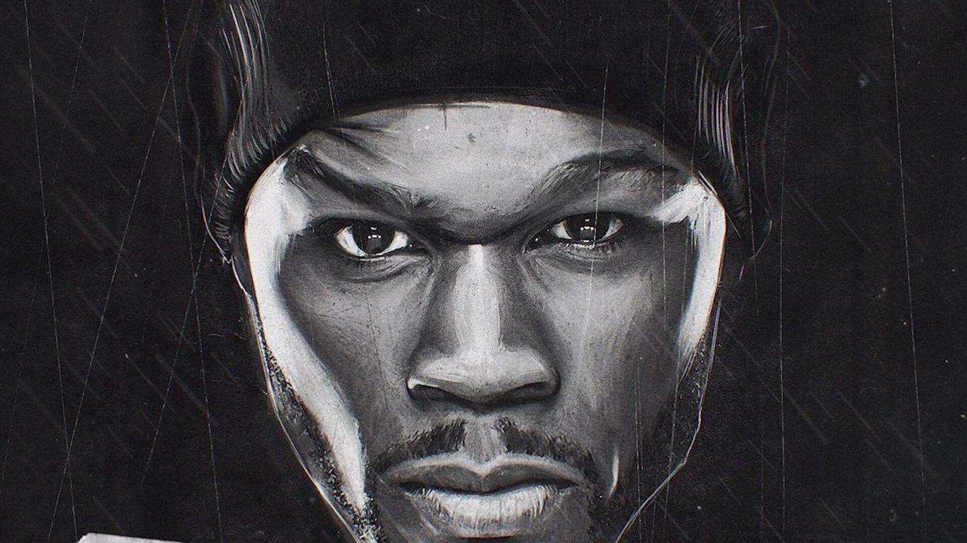 1366x768 50 Cent 2017 Wallpapers - 50 Cent Painting