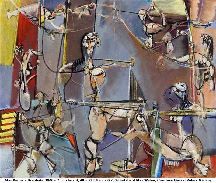710x603 Gerald Peters Gallery Presents Max Weber ~ Paintings - 50s Painting