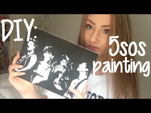 480x360 Diy 5sos Painting - 5sos Painting