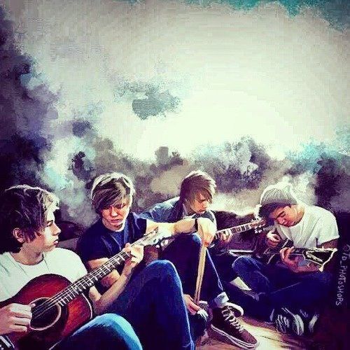 500x500 Such A Good Painting 5 Seconds Of Summer 5 Seconds Of Summer - 5sos Painting