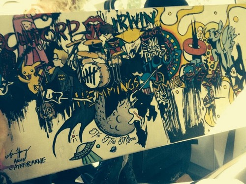 500x375 5 Seconds Of Summer Images I Love This Painting Hd Wallpaper - 5sos Painting