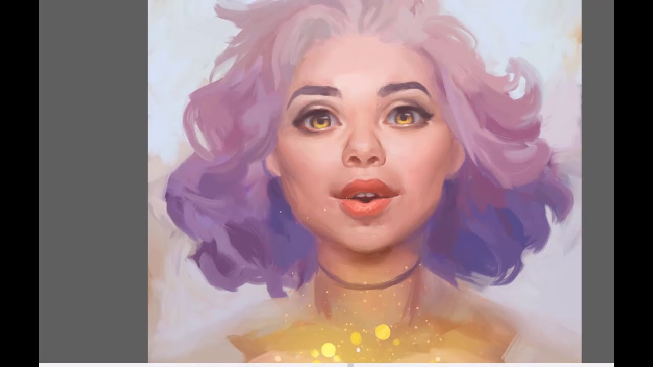 1280x720 Painting A Full Character Using Painter Essentials 6 - 6 Painting