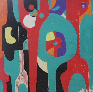 300x297 Discovering Abstract Painting - 60s Painting