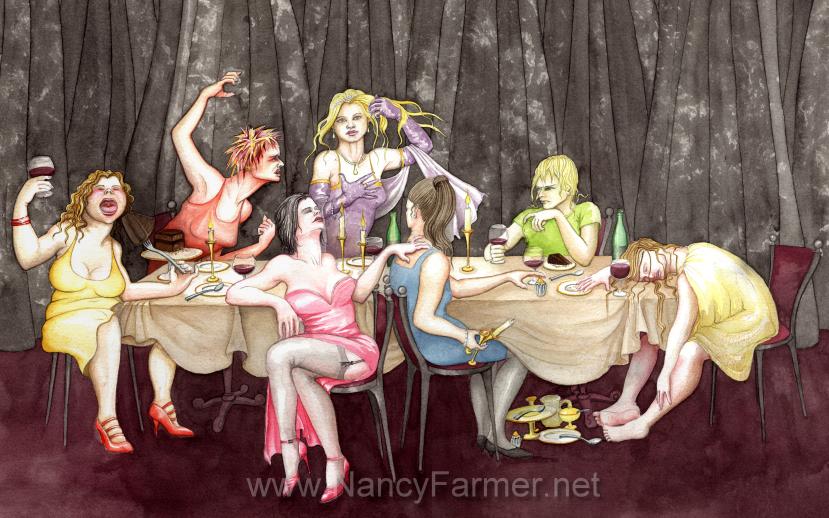 829x518 Seven Sins - 7 Deadly Sins Painting