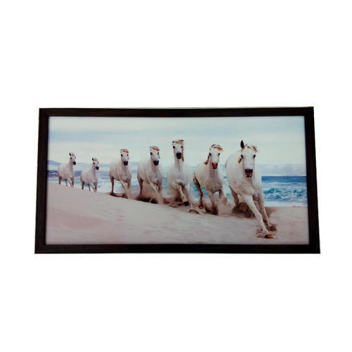 500x500 7 Running Horse Painting - 7 Running Horses Painting