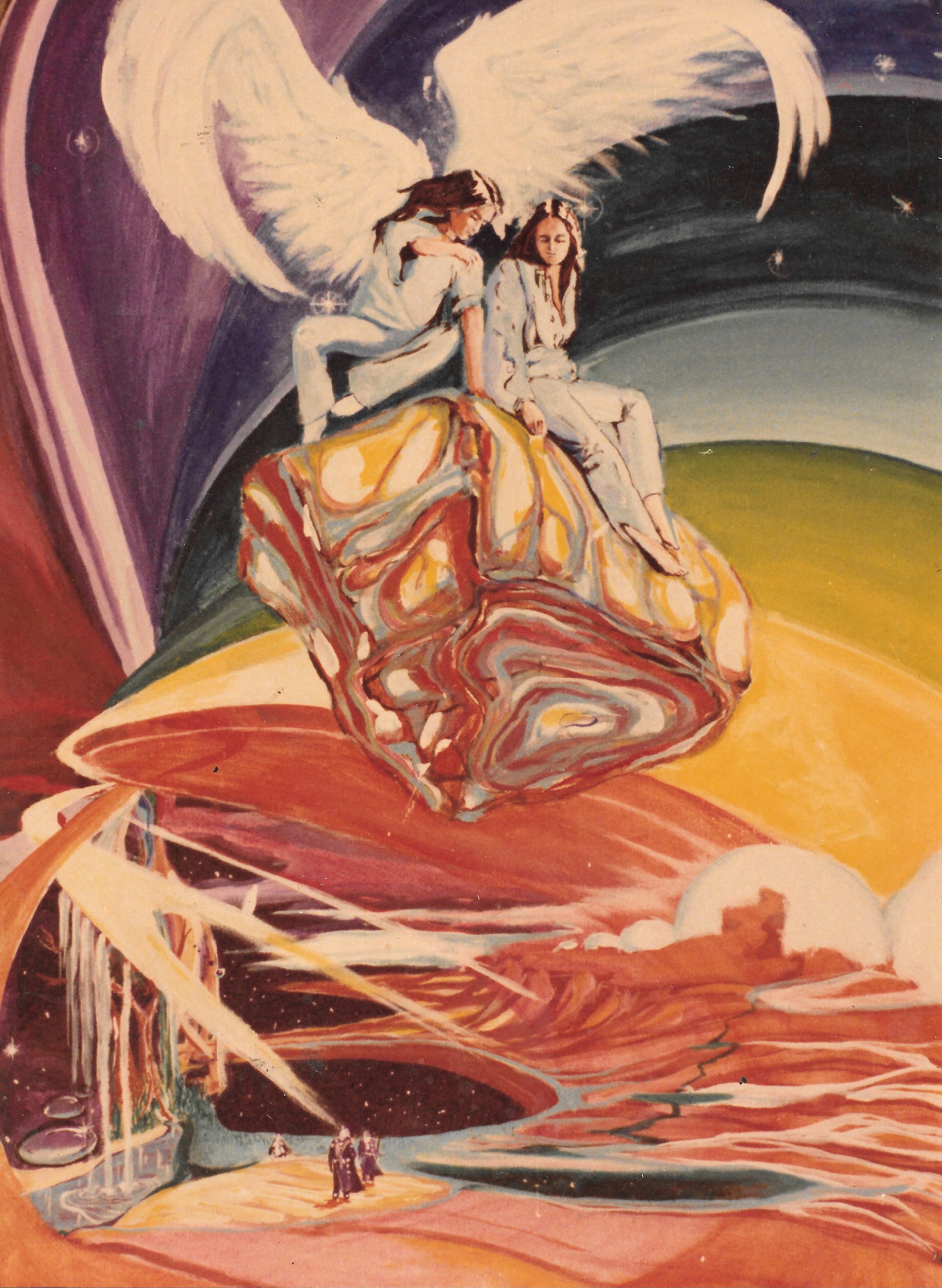 1770x2421 Britton Zabka Vintage 60s70s Painting The Britton Zabka Collection - 70s Painting