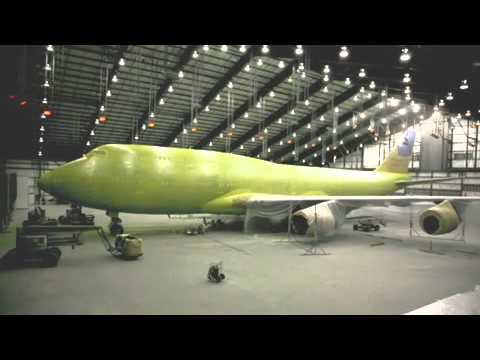 480x360 Time Lapse Painting A 747 - 747 Painting