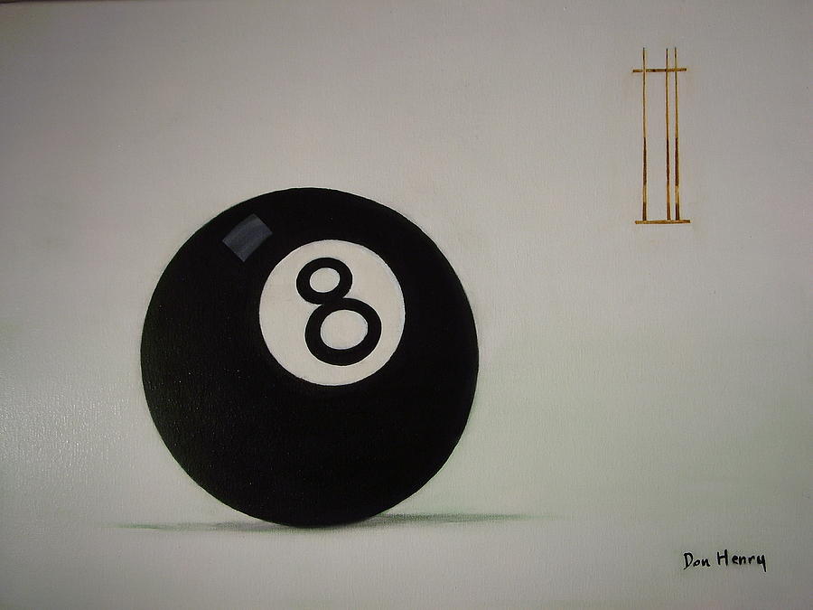 8 Ball Painting at PaintingValley.com | Explore collection of 8 Ball ...