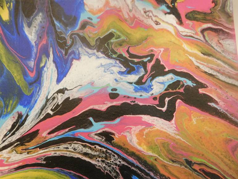 770x578 Saatchi Art 80's Party! Painting By Alex Miller - 80s Painting