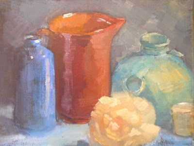 400x300 Contemporary Artists Of Florida Just A Little Still Life, Small - 8x10 Oil Painting