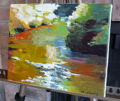 400x337 Daily Painters Abstract Gallery - 8x10 Painting