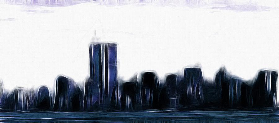900x399 Before 9 11 Painting By Steve K - 9 11 Painting
