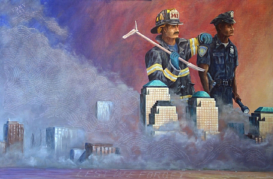 550x361 First Responder Tools And Equipment Limited Edition 10th - 9 11 Painting