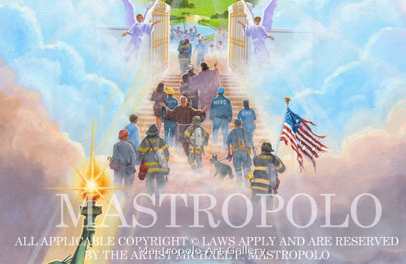 584x381 In Remembrance - 9 11 Painting