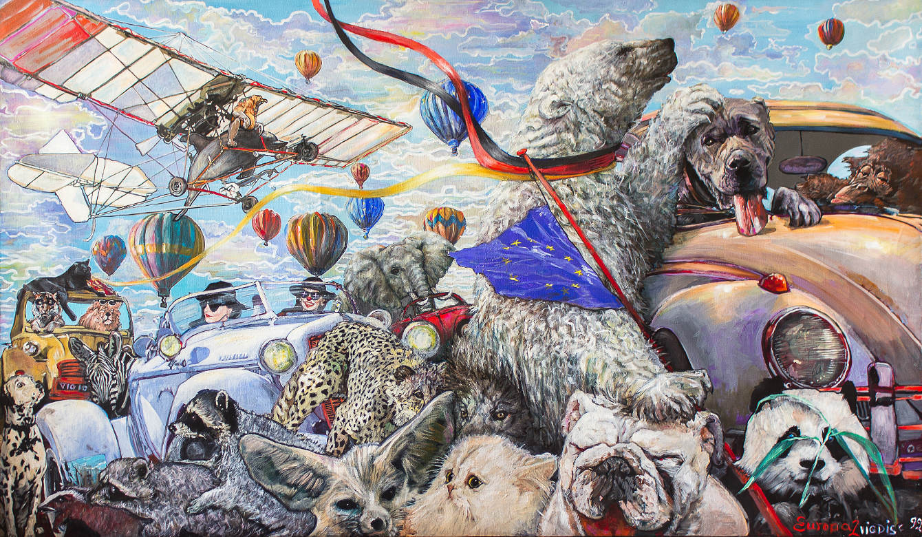 1340x780 Vigdis - 9 11 Painting