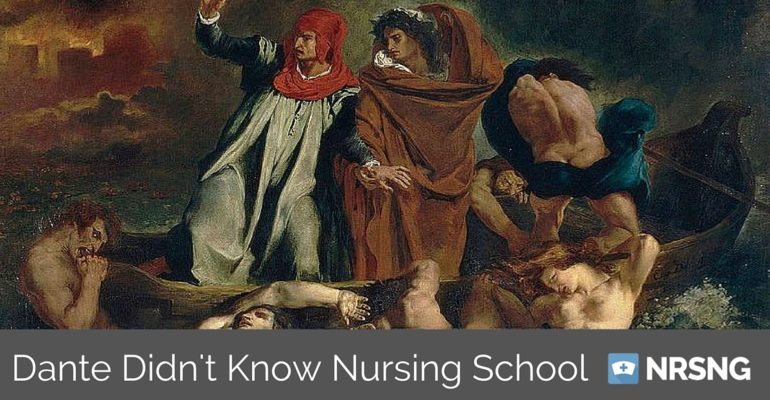 770x400 The 9 Circles Of Nursing School Hell (Eat Your Heart Out Dante - 9 Circles Of Hell Painting