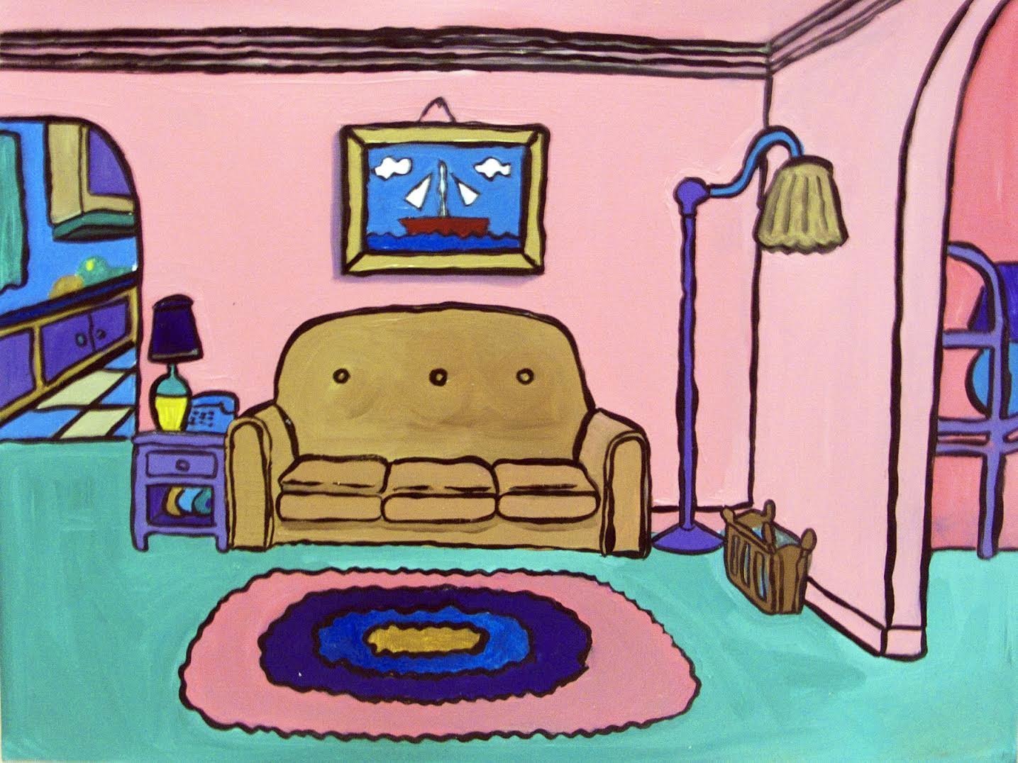 1435x1076 These Paintings - 90s Painting