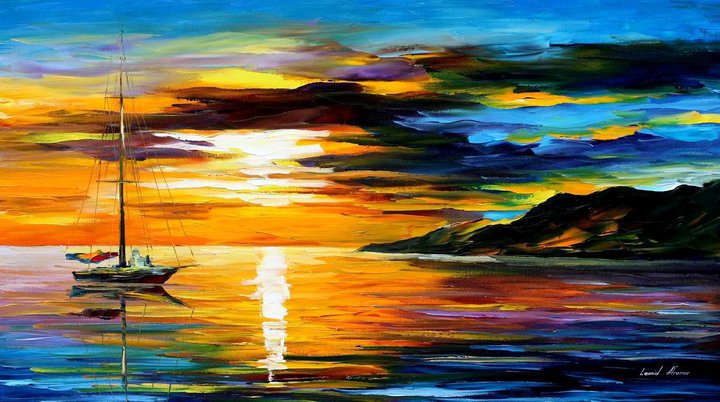 720x402 28 Beautiful Vividly Colored Landscapes And Paintings By Leonid - A Beautiful Painting