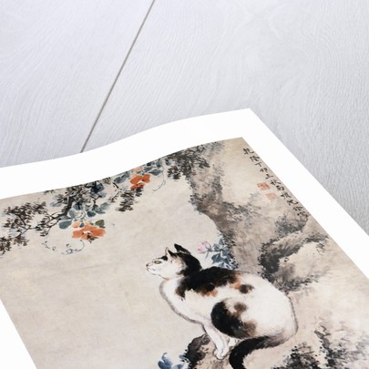 405x405 Cat Posters Amp Prints By Shen Quan - A Birthday Painting Shen Quan