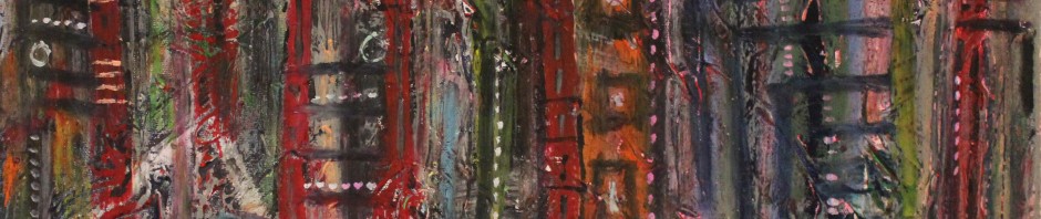 940x198 Painting 3 In The City With A Bitch And I Am Not Talking About - A Bitch Painting