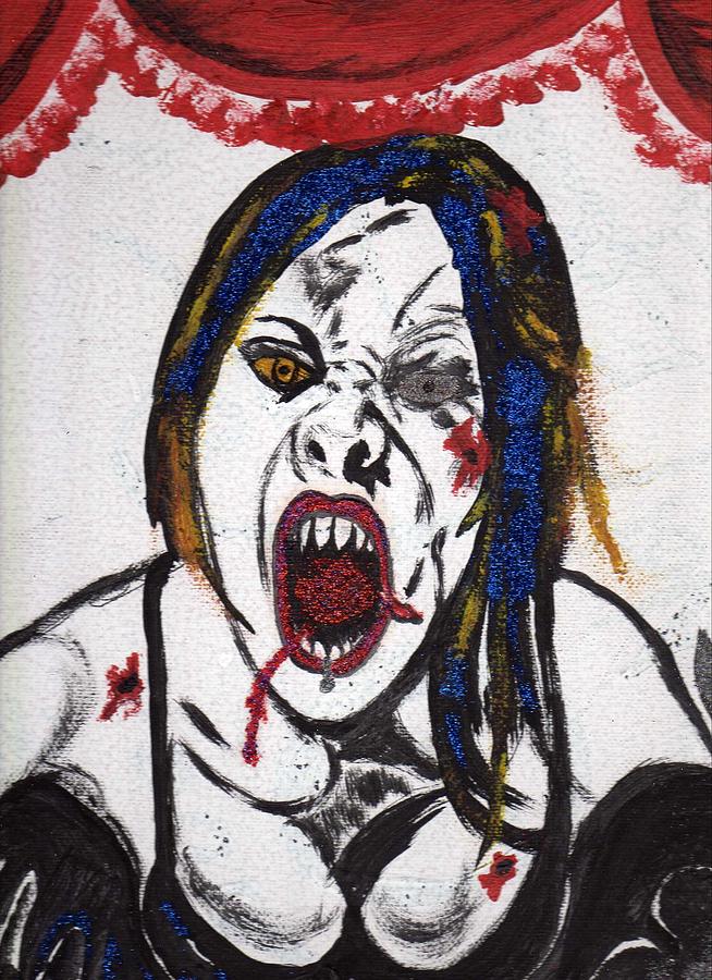 654x900 The Bitch With In Painting By Robert Garris - A Bitch Painting