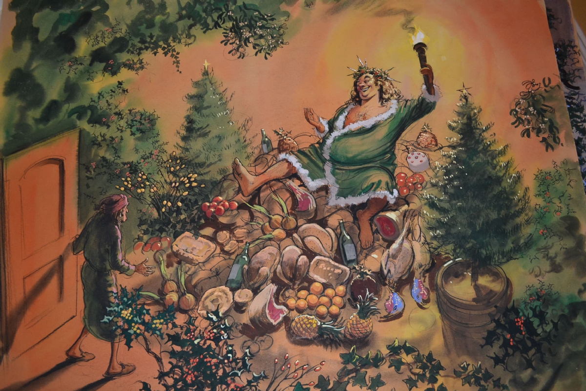 1200x800 Anglia Television 1971 - A Christmas Carol Painting