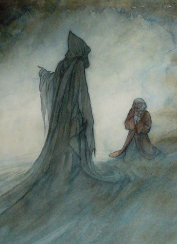 364x500 The 168 Best A Christmas Carol Images On Vintage - A Christmas Carol Painting