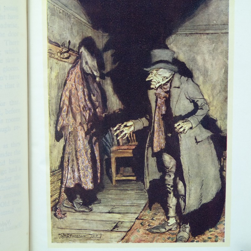 800x800 A Christmas Carol Illustrated By Arthur Rackham - A Christmas Carol Painting