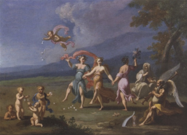 650x470 A Dance To The Music Of Time By Nicolas Vleughels On Artnet - A Dance To The Music Of Time Painting