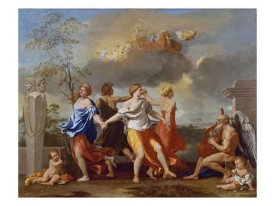 400x300 Il Ballo Della Vita Humana (A Dance To The Music Of Time), 1638 - A Dance To The Music Of Time Painting