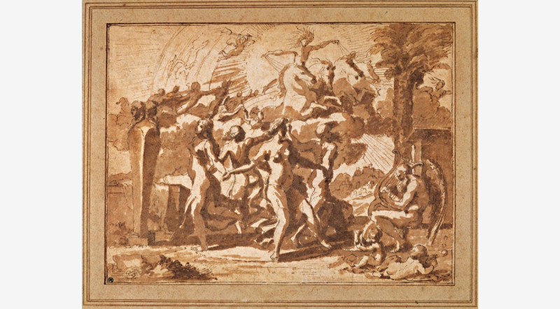 800x442 Study - A Dance To The Music Of Time Painting