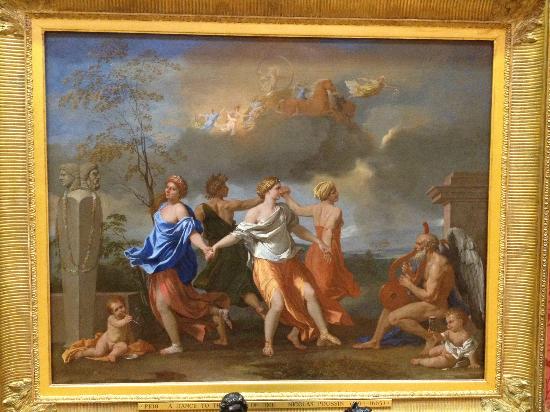 550x412 A Dance To The Music Of Time By Nicolas Poussin - A Dance To The Music Of Time Painting