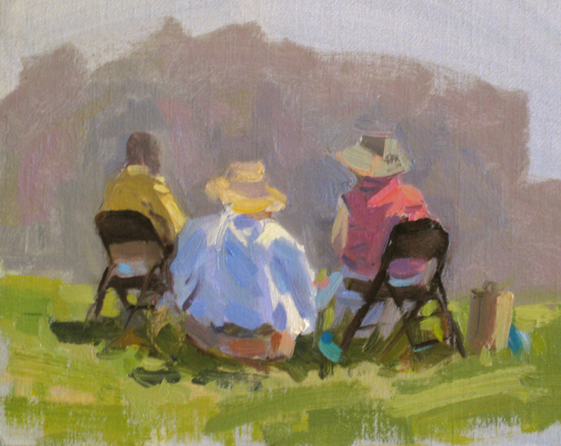 800x636 Mother's Day In Golden Gate Park Life Plein Air - A Day In The Park Painting