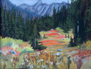 300x227 Painting North Cascades National Park - A Day In The Park Painting