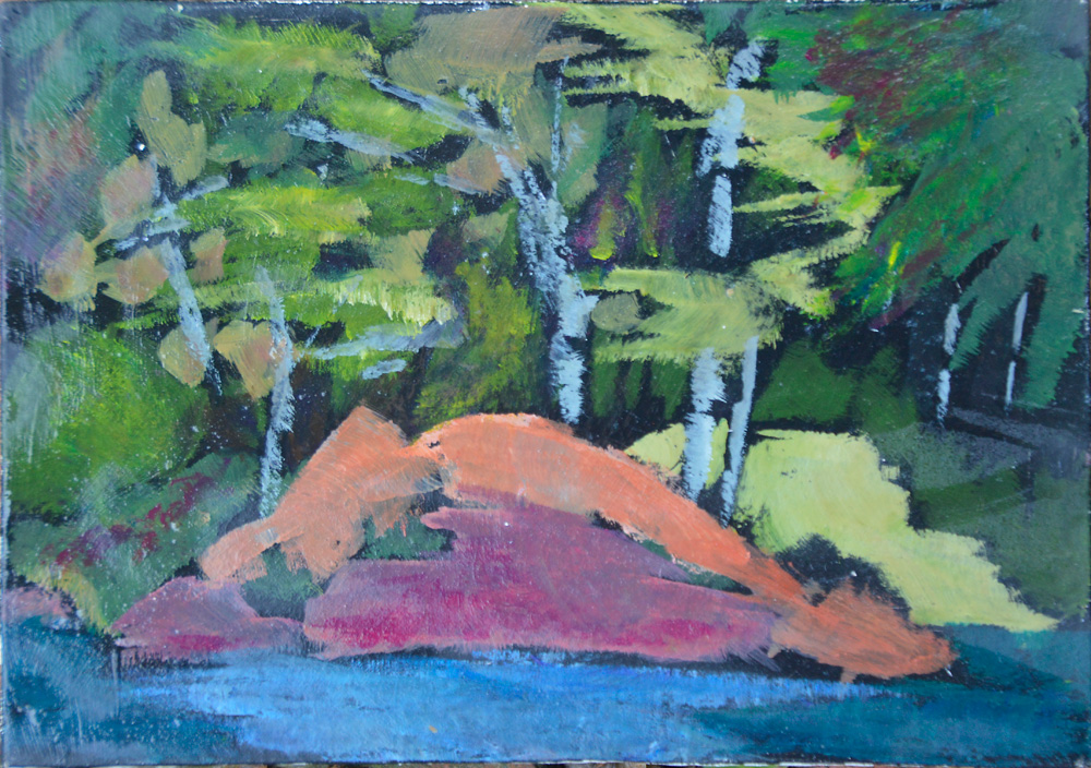 1000x704 Painting A Day - A Day In The Park Painting