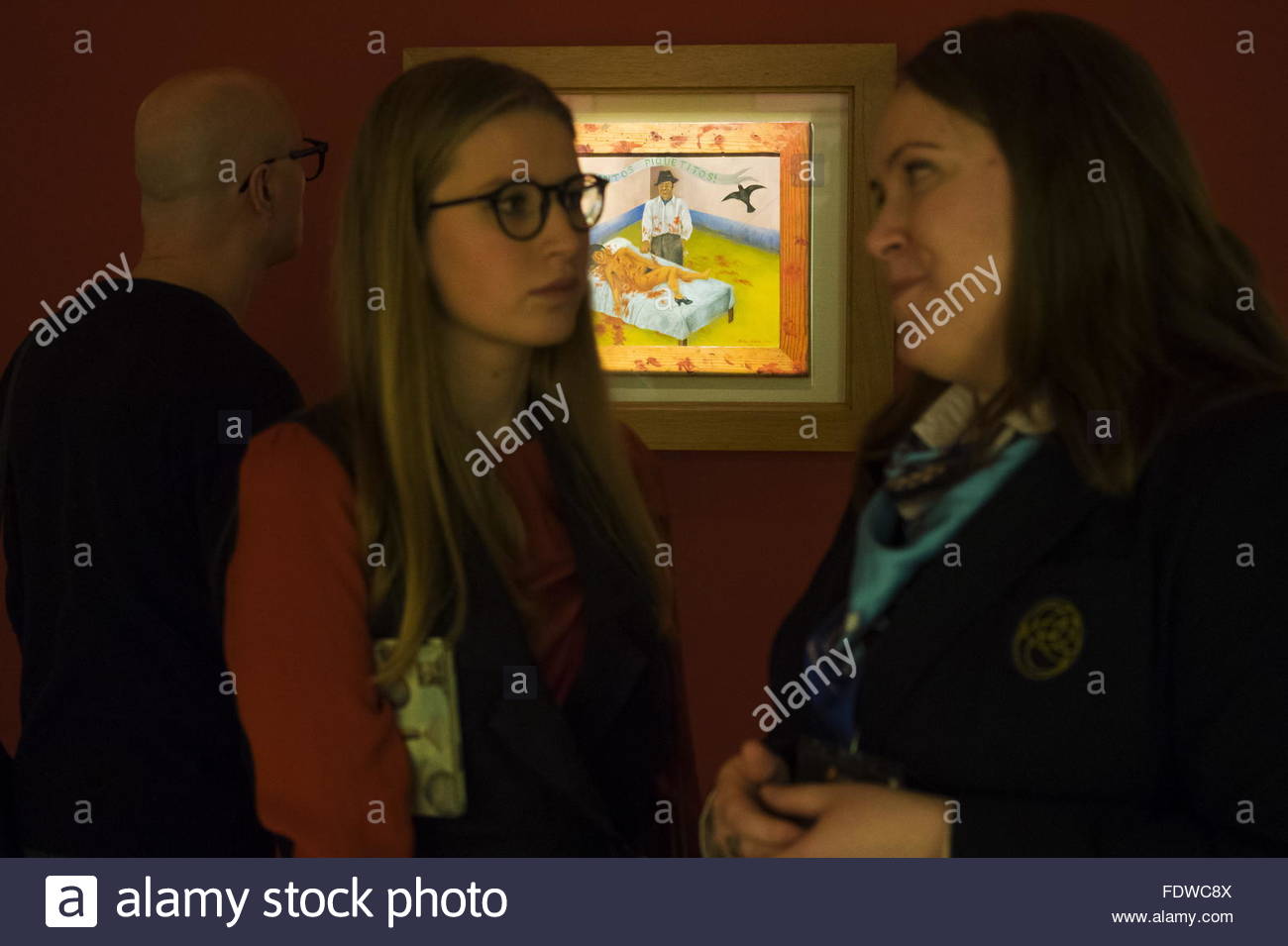 1300x955 St. Petersburg, Russia. 2nd Feb, 2016. People Seen By Mexican - A Few Small Nips Painting