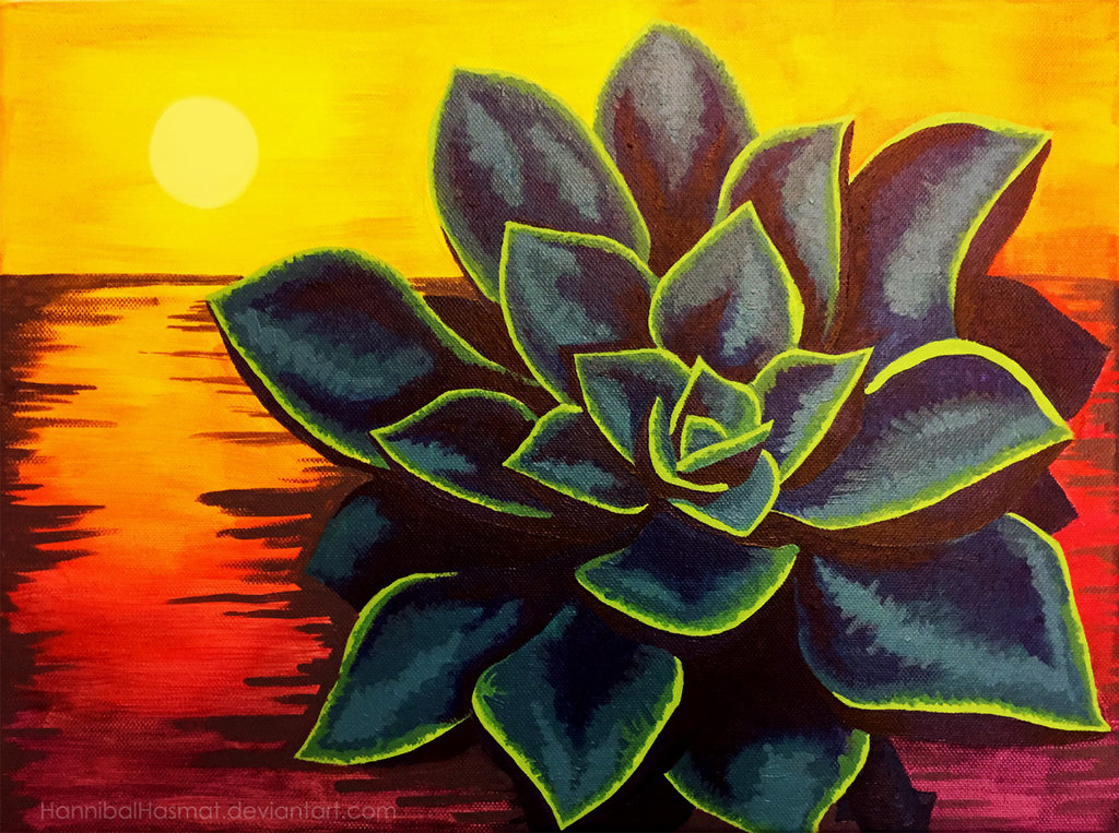 1024x763 Flower Painting - A Flower Painting