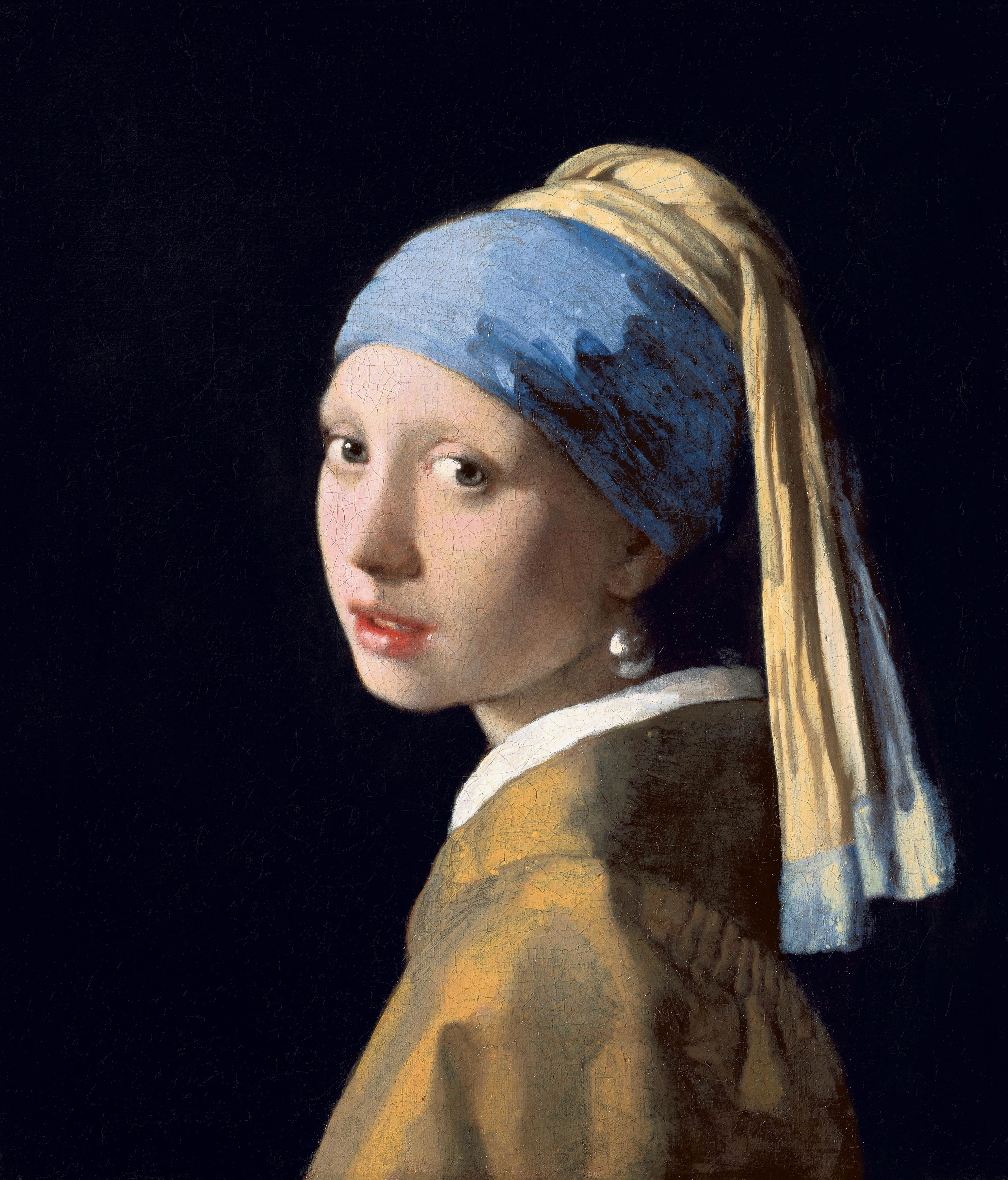 4095x4794 Girl With A Pearl Earring - A Girl Painting