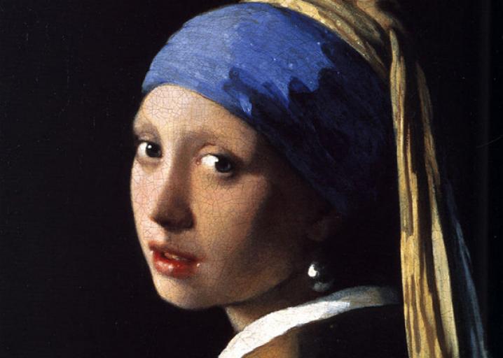 718x512 Vermeer's Daughter Was The Girl With The Pearl Earring And Painted - A Girl Painting